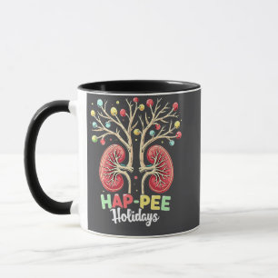 Caneca Feriados Hap-Pee Diálise Sensibilização Dos Rins X
