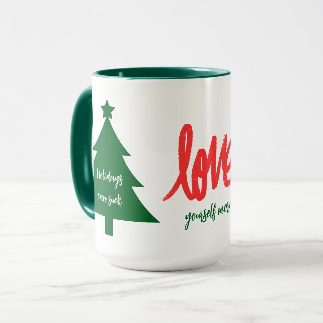 Caneca Feriados Podem Chamar Mais A Você Mesmo (Frente Esquerda)