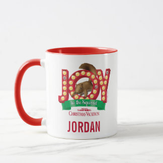 Caneca Férias de Natal | Alegria ao esquilo