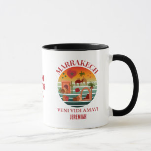 Caneca Férias do Grupo Veni Vidi Amavi em Marrocos MARAKK