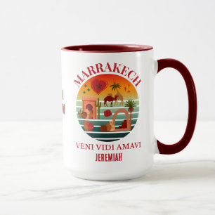 Caneca Férias do Grupo Veni Vidi Amavi em Marrocos MARAKK