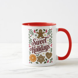 Caneca Férias Doces – Biscoito de Gengibre & Cítrico