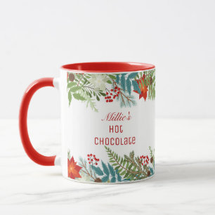 Caneca Férias Festivas de Natal Personalizadas