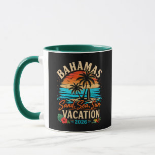 Caneca Férias Sol Areia Mar Bahamas 2026