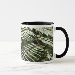 Caneca Fern Fronds II Dark Green Nature
