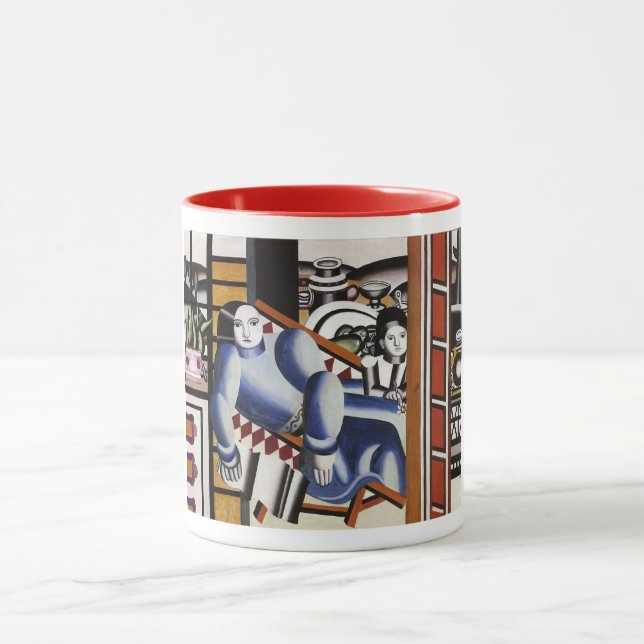 Caneca Fernand Léger, 1922, La femme et l'enfant, Modern (Centro)