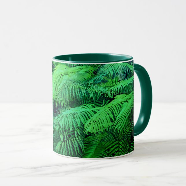 Caneca Ferns (Frente Esquerda)