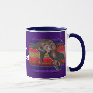Caneca Ferret Mug dançando