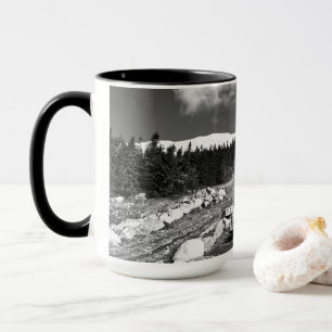 Caneca Ferrovia do Monte Washington Cog da Estação Waumbe