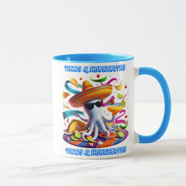 Caneca Fesesta Flavors tacos e margaritas (Direita)