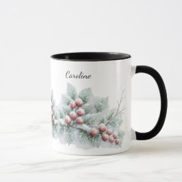 Caneca Festa Botânica de Inverno com Geleira e Frutas