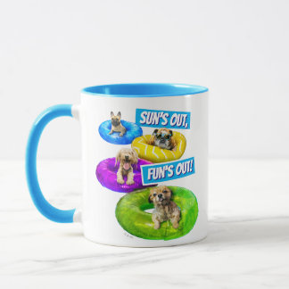 Caneca Festa da Piscina do Cachorro
