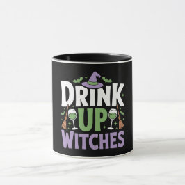 Caneca Festa de Halloween das Bruxas: Bebam!