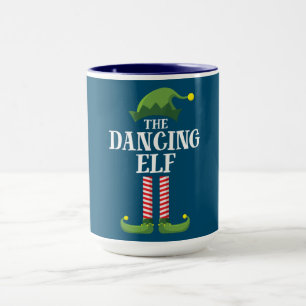 Caneca Festa de Natal do Grupo Elf Matching Family