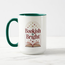 Caneca Festiva 'Livraria & Brilhante'