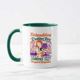 Caneca Festival de vinho alemão de 1925