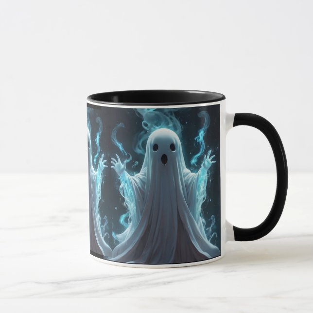 Caneca Festival do Fantasma do Festa de Halloween (Direita)