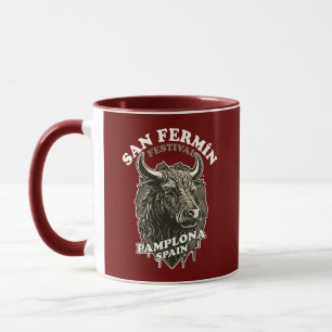 Caneca Festival San Fermin - Corrida Dos Touros