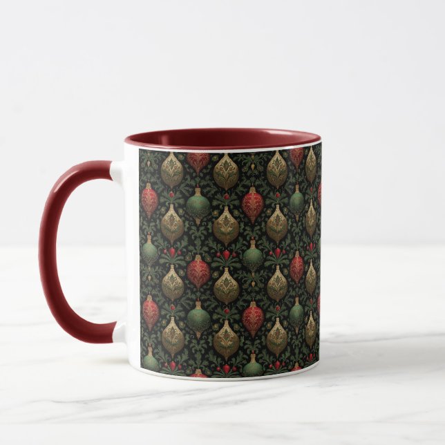 Caneca Festive Damask  (Esquerda)