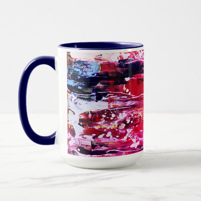 Caneca Festivité variation rose (Esquerda)