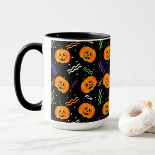 Caneca Festivo Jack-O'-Lanternas Combo