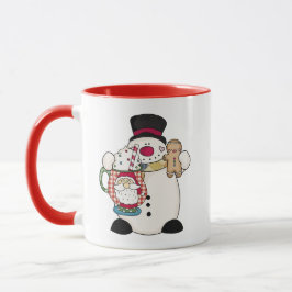 Caneca Festivo Snowman Mug