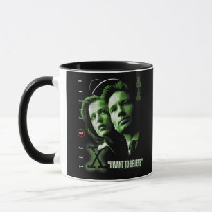 Caneca Ficheiros X em que quero acreditar