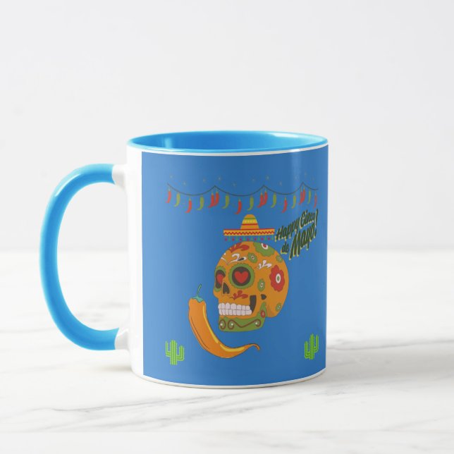 Caneca Fiesta de Fuego azul (Esquerda)