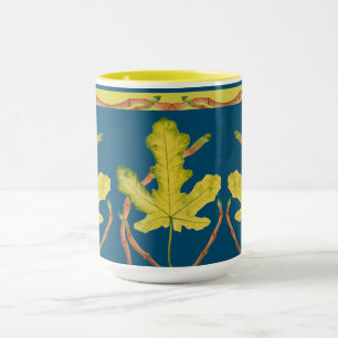 Caneca Fig Folhas em uma Mug Combo