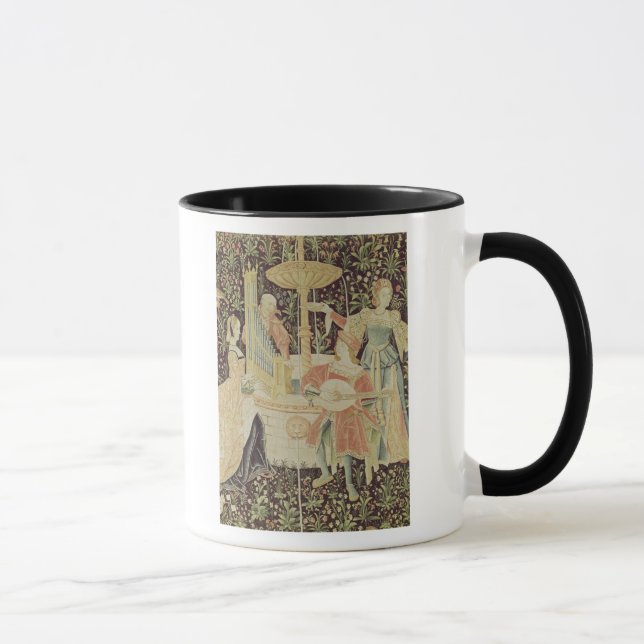 Caneca Figuras em torno de uma fonte (Direita)