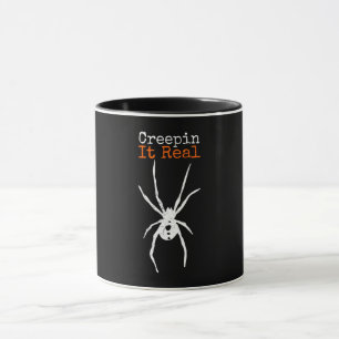 Caneca Figurino de Dia de as Bruxas engraçado - Aranha R