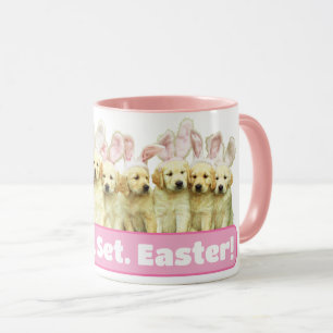 Caneca Fila de Coelhinhos Cachorrinhos