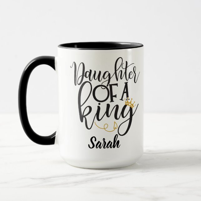 Caneca Filha de um Rei  (Esquerda)