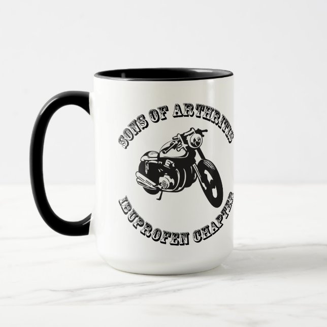 Caneca Filhos De Artrite - Pó Combo Idoso (Esquerda)