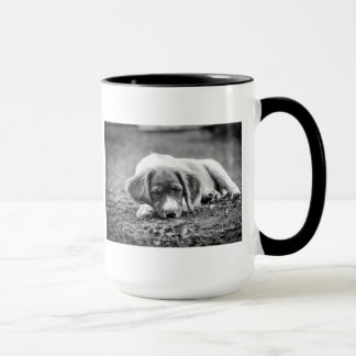 Caneca Filhote de cachorro de Brittany