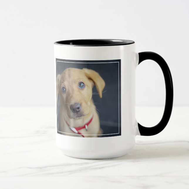 Caneca Filhote de cachorro vermelho do Fox Labrador (Direita)