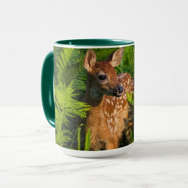 Caneca Filhote de Veado-de-cauda-branca | Minnesota (Frente Esquerda)