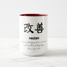 Filosofia Japonesa Kaizen Café de Mentalidade de C