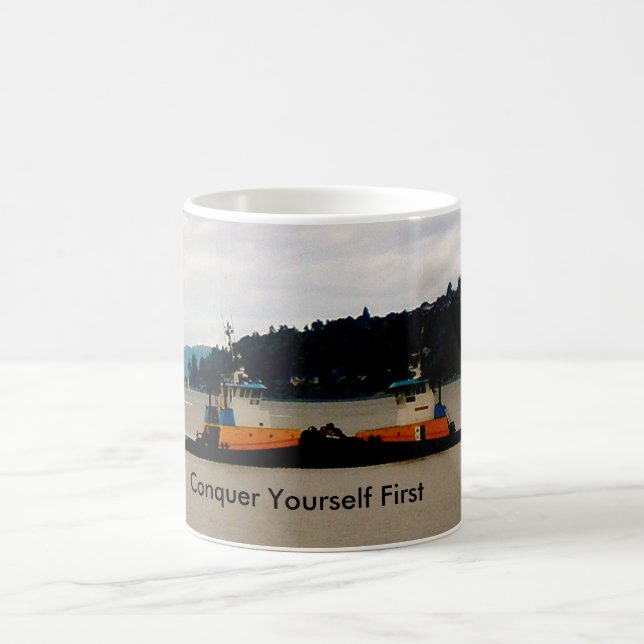 Caneca filosófica do reboque (Centro)