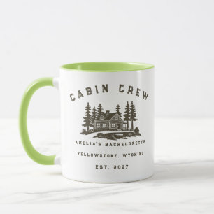 Caneca Fim de Semana de Acampamento Temático Despedida de
