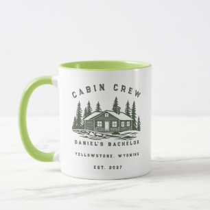 Caneca Fim de Semana de Camping Personalizado Despedida d