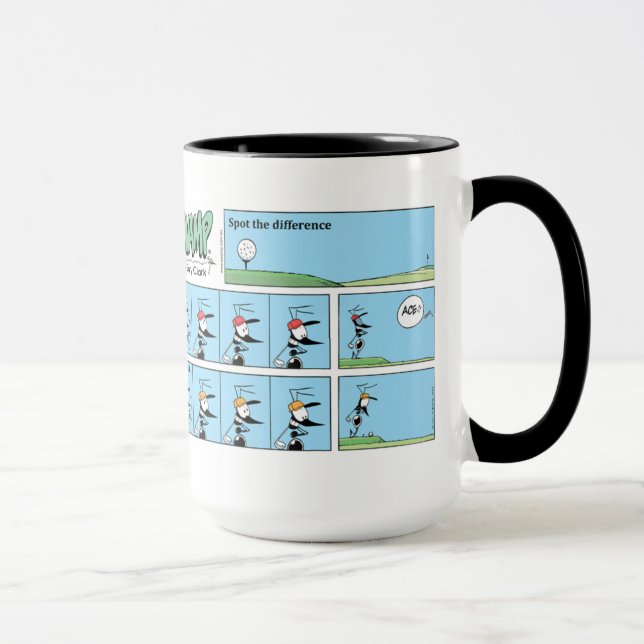 Caneca final dos jogadores de golfe (Direita)