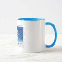 Caneca finlandesa do selo do floco de neve