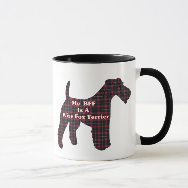 Caneca Fio Fox Terrier BFF Mug (Direita)