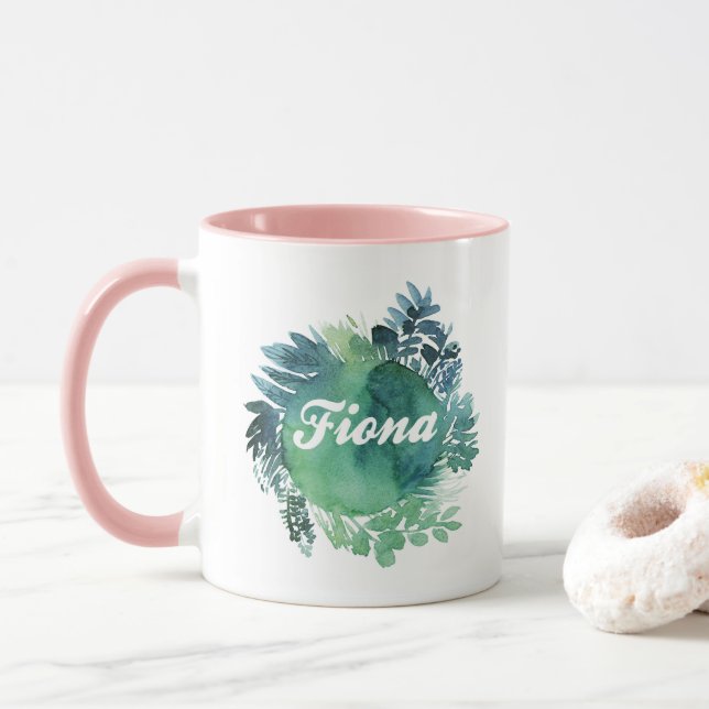 Caneca Fiona Foliage (Com Donut)