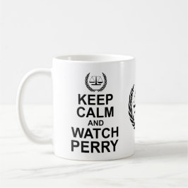 Caneca Fique calmo e assista o humor legal