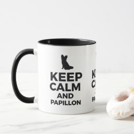 Caneca Fique Calmo E Papillon Mug