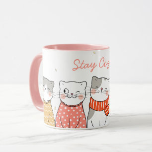 Caneca Fique com o gato