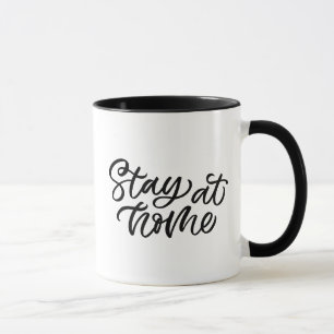 Caneca Fique Em Casa Fonte do Rico