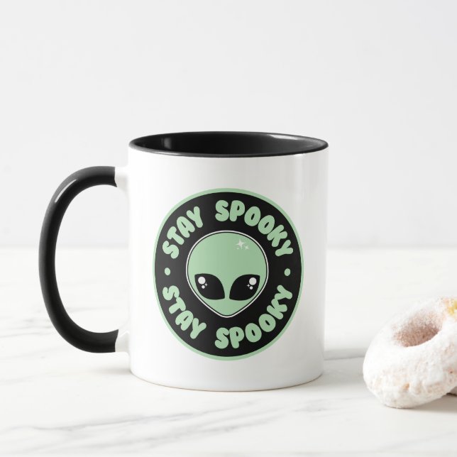 Caneca Fique Spooky (Com Donut)